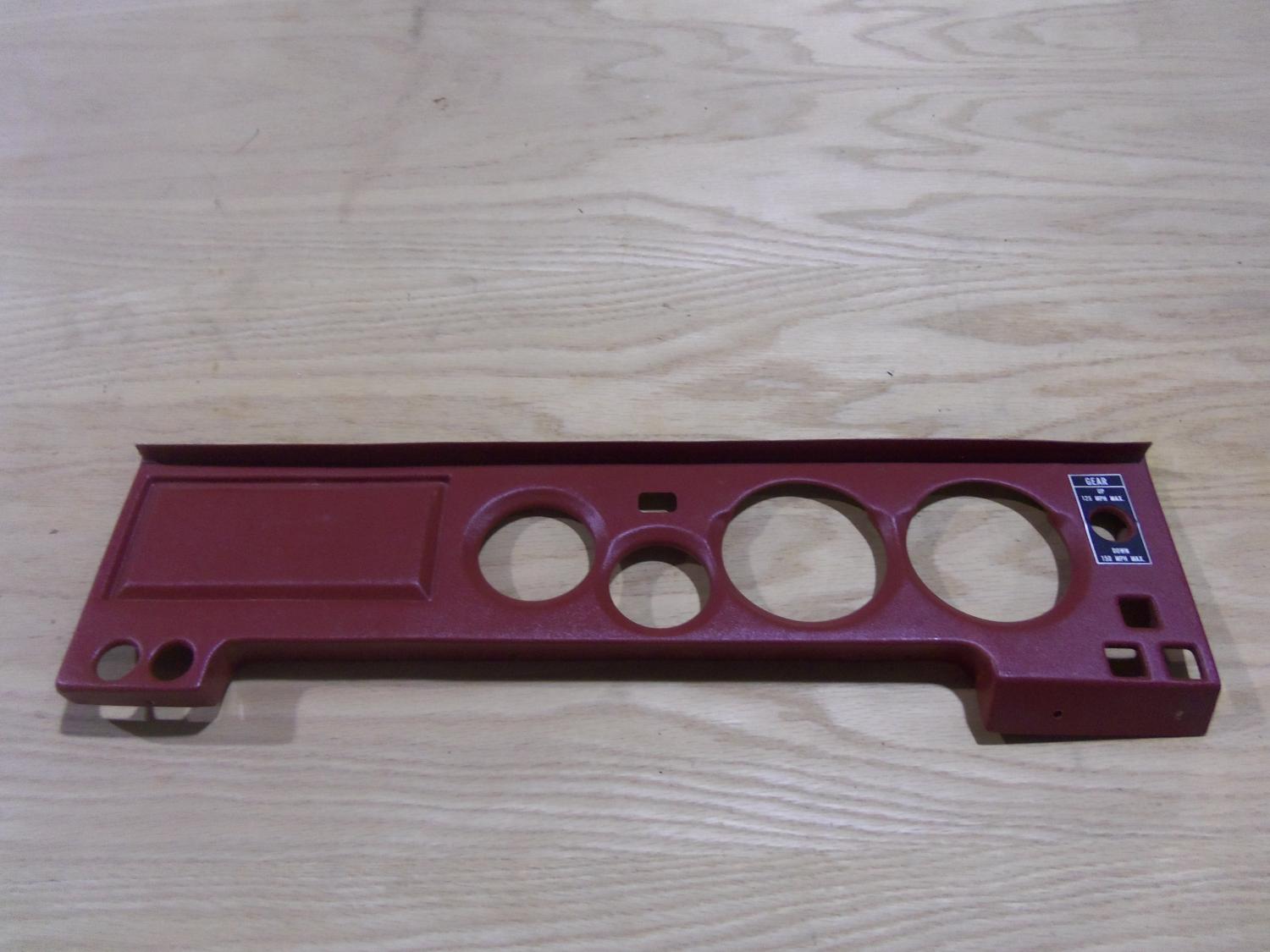 PIPER ARROW PA28R-200 PN67442-04 LOWER LEFT INSTRUMENT PANEL COVER
